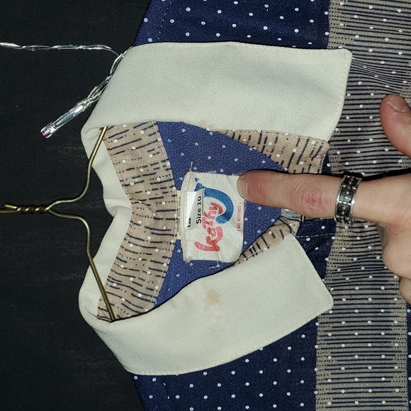 Vintage 70s Kathy J dress size 10 - Picture 3 of 5